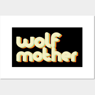 vintage color wolfmother Posters and Art